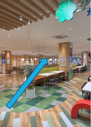 カメイドクロック館内の経路